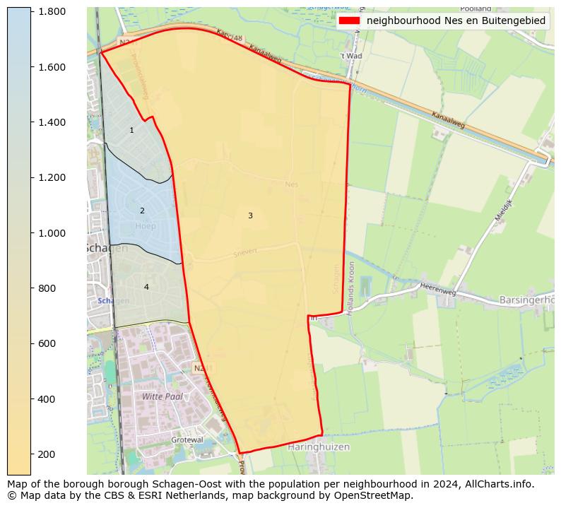 Image of the neighbourhood Nes en Buitengebied at the map. This image is used as introduction to this page. This page shows a lot of information about the population in the neighbourhood Nes en Buitengebied (such as the distribution by age groups of the residents, the composition of households, whether inhabitants are natives or Dutch with an immigration background, data about the houses (numbers, types, price development, use, type of property, ...) and more (car ownership, energy consumption, ...) based on open data from the Dutch Central Bureau of Statistics and various other sources!