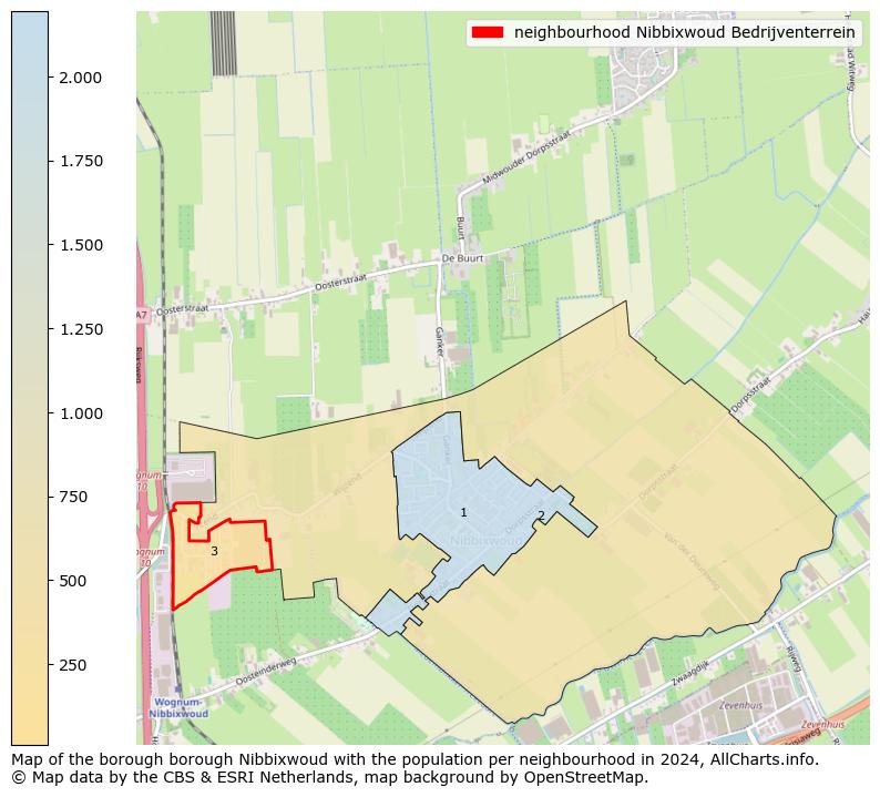 Image of the neighbourhood Nibbixwoud Bedrijventerrein at the map. This image is used as introduction to this page. This page shows a lot of information about the population in the neighbourhood Nibbixwoud Bedrijventerrein (such as the distribution by age groups of the residents, the composition of households, whether inhabitants are natives or Dutch with an immigration background, data about the houses (numbers, types, price development, use, type of property, ...) and more (car ownership, energy consumption, ...) based on open data from the Dutch Central Bureau of Statistics and various other sources!