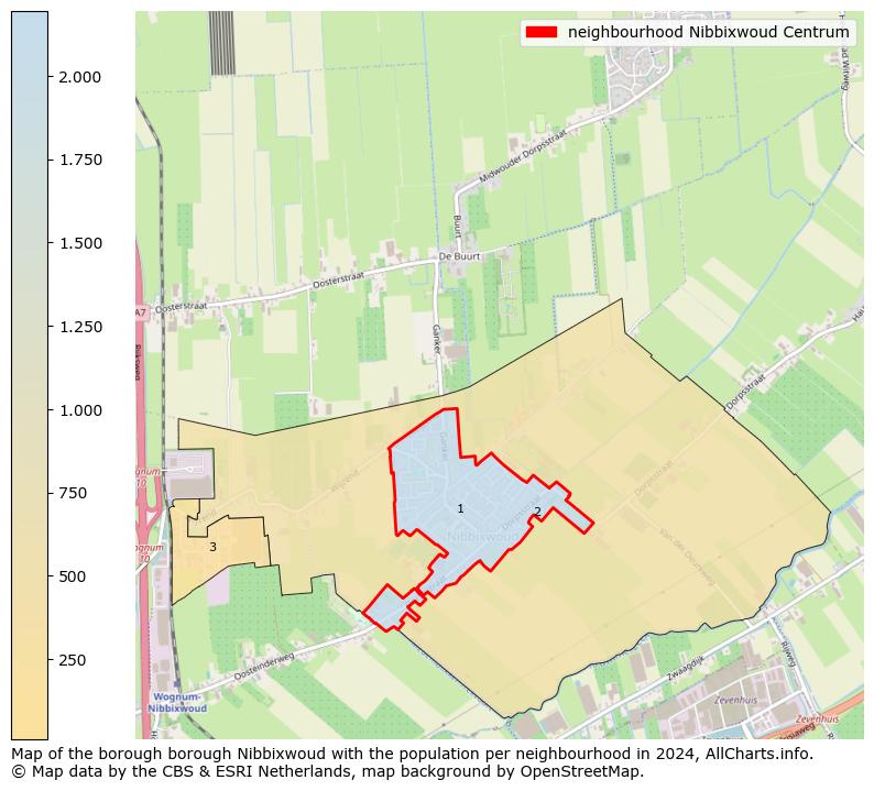 Image of the neighbourhood Nibbixwoud Centrum at the map. This image is used as introduction to this page. This page shows a lot of information about the population in the neighbourhood Nibbixwoud Centrum (such as the distribution by age groups of the residents, the composition of households, whether inhabitants are natives or Dutch with an immigration background, data about the houses (numbers, types, price development, use, type of property, ...) and more (car ownership, energy consumption, ...) based on open data from the Dutch Central Bureau of Statistics and various other sources!