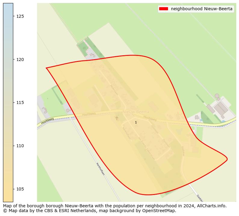 Image of the neighbourhood Nieuw-Beerta at the map. This image is used as introduction to this page. This page shows a lot of information about the population in the neighbourhood Nieuw-Beerta (such as the distribution by age groups of the residents, the composition of households, whether inhabitants are natives or Dutch with an immigration background, data about the houses (numbers, types, price development, use, type of property, ...) and more (car ownership, energy consumption, ...) based on open data from the Dutch Central Bureau of Statistics and various other sources!