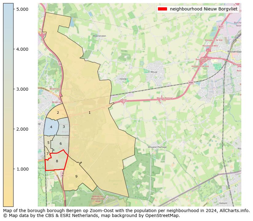 Image of the neighbourhood Nieuw Borgvliet at the map. This image is used as introduction to this page. This page shows a lot of information about the population in the neighbourhood Nieuw Borgvliet (such as the distribution by age groups of the residents, the composition of households, whether inhabitants are natives or Dutch with an immigration background, data about the houses (numbers, types, price development, use, type of property, ...) and more (car ownership, energy consumption, ...) based on open data from the Dutch Central Bureau of Statistics and various other sources!