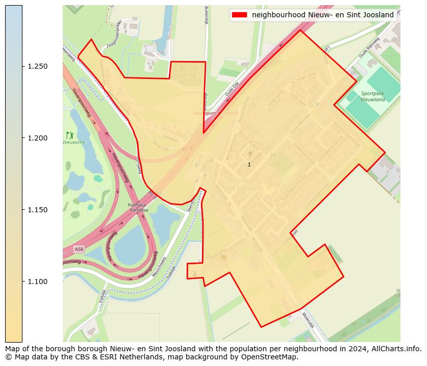 Image of the neighbourhood Nieuw- en Sint Joosland at the map. This image is used as introduction to this page. This page shows a lot of information about the population in the neighbourhood Nieuw- en Sint Joosland (such as the distribution by age groups of the residents, the composition of households, whether inhabitants are natives or Dutch with an immigration background, data about the houses (numbers, types, price development, use, type of property, ...) and more (car ownership, energy consumption, ...) based on open data from the Dutch Central Bureau of Statistics and various other sources!