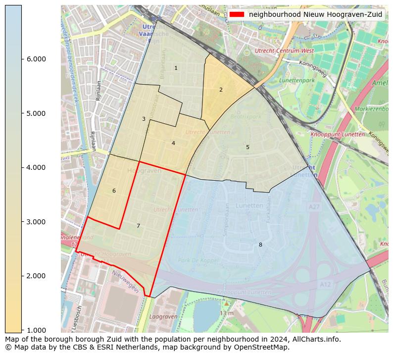 Image of the neighbourhood Nieuw Hoograven-Zuid at the map. This image is used as introduction to this page. This page shows a lot of information about the population in the neighbourhood Nieuw Hoograven-Zuid (such as the distribution by age groups of the residents, the composition of households, whether inhabitants are natives or Dutch with an immigration background, data about the houses (numbers, types, price development, use, type of property, ...) and more (car ownership, energy consumption, ...) based on open data from the Dutch Central Bureau of Statistics and various other sources!