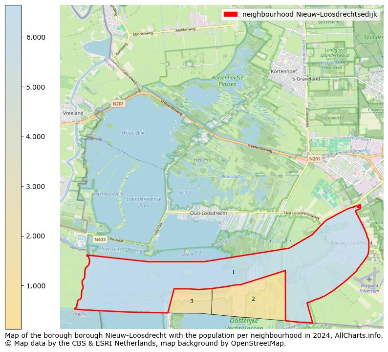 Image of the neighbourhood Nieuw-Loosdrechtsedijk at the map. This image is used as introduction to this page. This page shows a lot of information about the population in the neighbourhood Nieuw-Loosdrechtsedijk (such as the distribution by age groups of the residents, the composition of households, whether inhabitants are natives or Dutch with an immigration background, data about the houses (numbers, types, price development, use, type of property, ...) and more (car ownership, energy consumption, ...) based on open data from the Dutch Central Bureau of Statistics and various other sources!