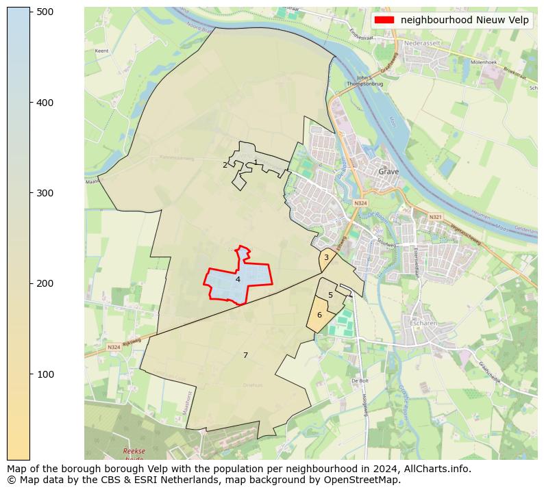 Image of the neighbourhood Nieuw Velp at the map. This image is used as introduction to this page. This page shows a lot of information about the population in the neighbourhood Nieuw Velp (such as the distribution by age groups of the residents, the composition of households, whether inhabitants are natives or Dutch with an immigration background, data about the houses (numbers, types, price development, use, type of property, ...) and more (car ownership, energy consumption, ...) based on open data from the Dutch Central Bureau of Statistics and various other sources!