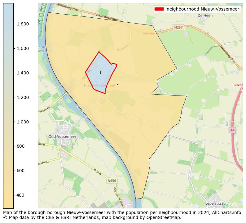 Image of the neighbourhood Nieuw-Vossemeer at the map. This image is used as introduction to this page. This page shows a lot of information about the population in the neighbourhood Nieuw-Vossemeer (such as the distribution by age groups of the residents, the composition of households, whether inhabitants are natives or Dutch with an immigration background, data about the houses (numbers, types, price development, use, type of property, ...) and more (car ownership, energy consumption, ...) based on open data from the Dutch Central Bureau of Statistics and various other sources!