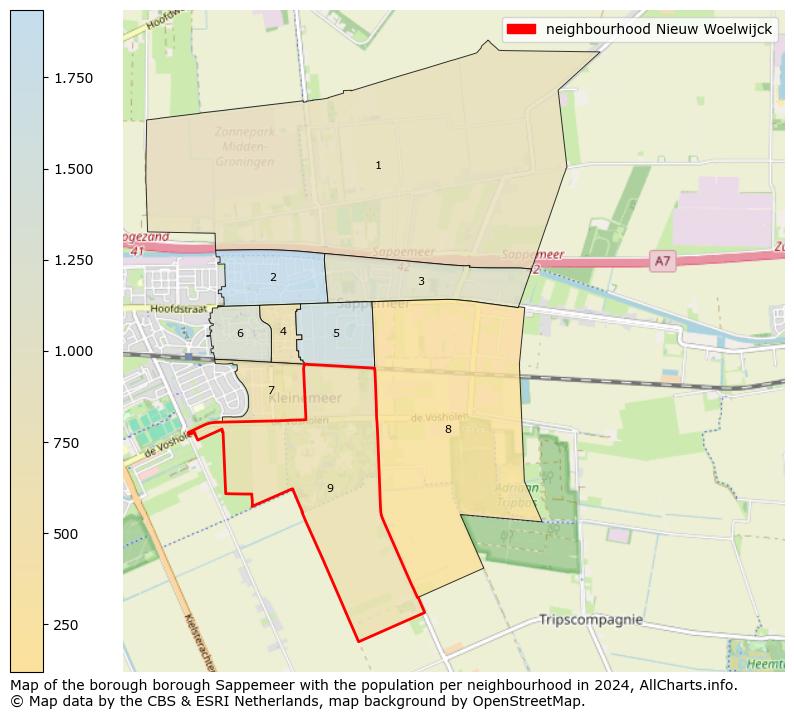 Image of the neighbourhood Nieuw Woelwijck at the map. This image is used as introduction to this page. This page shows a lot of information about the population in the neighbourhood Nieuw Woelwijck (such as the distribution by age groups of the residents, the composition of households, whether inhabitants are natives or Dutch with an immigration background, data about the houses (numbers, types, price development, use, type of property, ...) and more (car ownership, energy consumption, ...) based on open data from the Dutch Central Bureau of Statistics and various other sources!