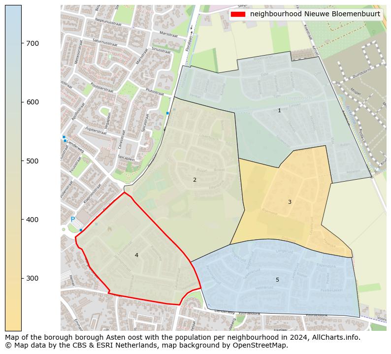 Image of the neighbourhood Nieuwe Bloemenbuurt at the map. This image is used as introduction to this page. This page shows a lot of information about the population in the neighbourhood Nieuwe Bloemenbuurt (such as the distribution by age groups of the residents, the composition of households, whether inhabitants are natives or Dutch with an immigration background, data about the houses (numbers, types, price development, use, type of property, ...) and more (car ownership, energy consumption, ...) based on open data from the Dutch Central Bureau of Statistics and various other sources!