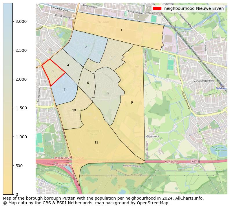 Image of the neighbourhood Nieuwe Erven at the map. This image is used as introduction to this page. This page shows a lot of information about the population in the neighbourhood Nieuwe Erven (such as the distribution by age groups of the residents, the composition of households, whether inhabitants are natives or Dutch with an immigration background, data about the houses (numbers, types, price development, use, type of property, ...) and more (car ownership, energy consumption, ...) based on open data from the Dutch Central Bureau of Statistics and various other sources!