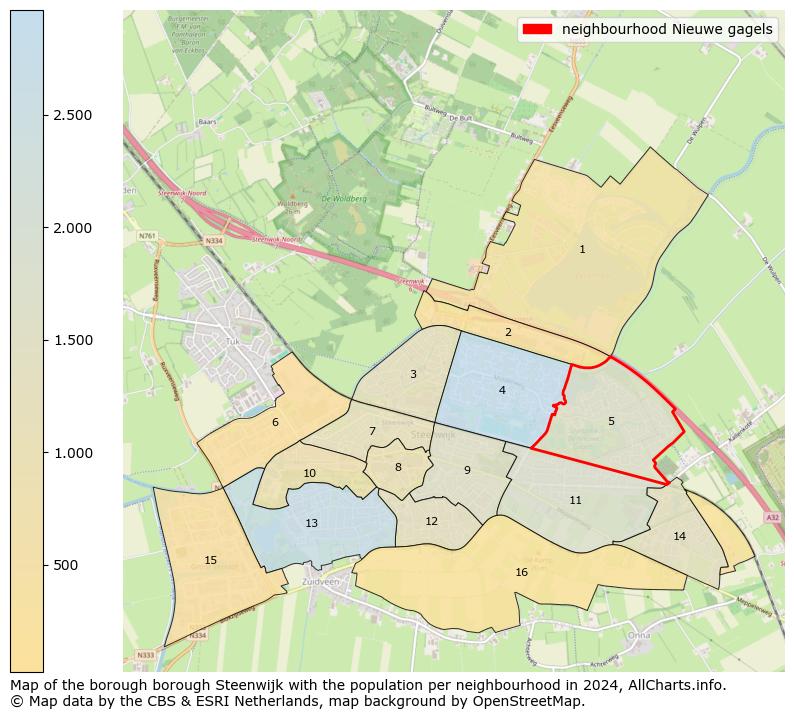 Image of the neighbourhood Nieuwe gagels at the map. This image is used as introduction to this page. This page shows a lot of information about the population in the neighbourhood Nieuwe gagels (such as the distribution by age groups of the residents, the composition of households, whether inhabitants are natives or Dutch with an immigration background, data about the houses (numbers, types, price development, use, type of property, ...) and more (car ownership, energy consumption, ...) based on open data from the Dutch Central Bureau of Statistics and various other sources!