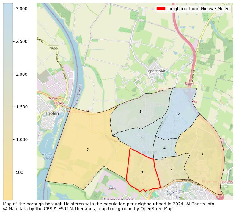 Image of the neighbourhood Nieuwe Molen at the map. This image is used as introduction to this page. This page shows a lot of information about the population in the neighbourhood Nieuwe Molen (such as the distribution by age groups of the residents, the composition of households, whether inhabitants are natives or Dutch with an immigration background, data about the houses (numbers, types, price development, use, type of property, ...) and more (car ownership, energy consumption, ...) based on open data from the Dutch Central Bureau of Statistics and various other sources!