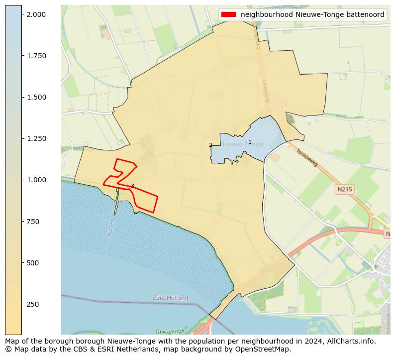 Image of the neighbourhood Nieuwe-Tonge battenoord at the map. This image is used as introduction to this page. This page shows a lot of information about the population in the neighbourhood Nieuwe-Tonge battenoord (such as the distribution by age groups of the residents, the composition of households, whether inhabitants are natives or Dutch with an immigration background, data about the houses (numbers, types, price development, use, type of property, ...) and more (car ownership, energy consumption, ...) based on open data from the Dutch Central Bureau of Statistics and various other sources!