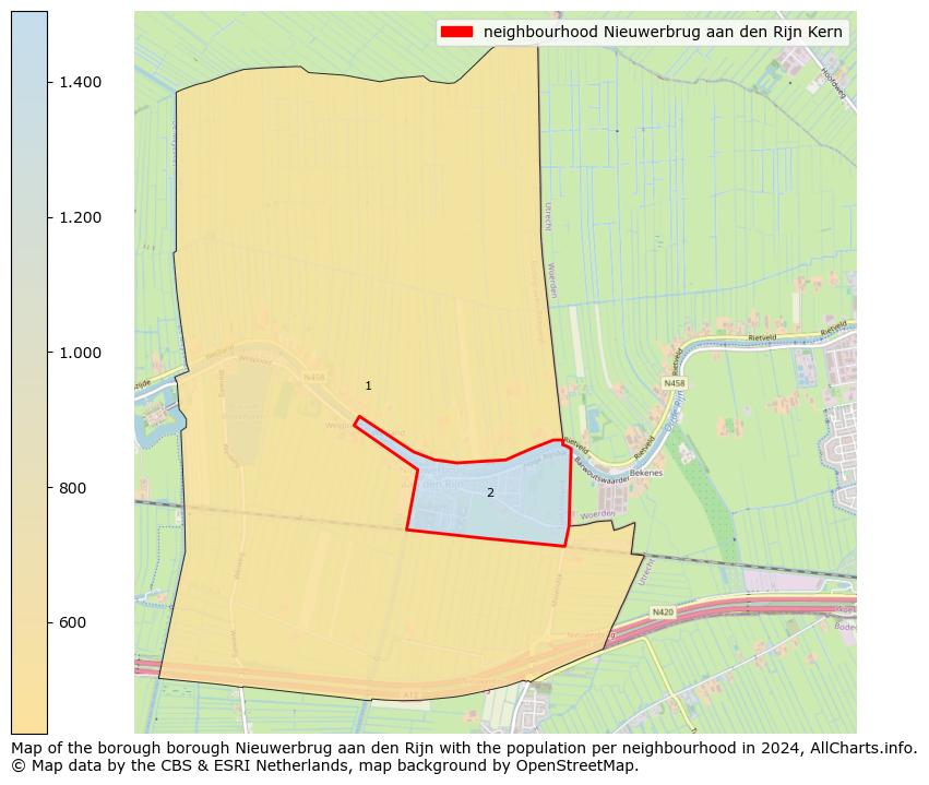 Image of the neighbourhood Nieuwerbrug aan den Rijn Kern at the map. This image is used as introduction to this page. This page shows a lot of information about the population in the neighbourhood Nieuwerbrug aan den Rijn Kern (such as the distribution by age groups of the residents, the composition of households, whether inhabitants are natives or Dutch with an immigration background, data about the houses (numbers, types, price development, use, type of property, ...) and more (car ownership, energy consumption, ...) based on open data from the Dutch Central Bureau of Statistics and various other sources!