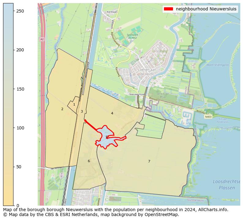 Image of the neighbourhood Nieuwersluis at the map. This image is used as introduction to this page. This page shows a lot of information about the population in the neighbourhood Nieuwersluis (such as the distribution by age groups of the residents, the composition of households, whether inhabitants are natives or Dutch with an immigration background, data about the houses (numbers, types, price development, use, type of property, ...) and more (car ownership, energy consumption, ...) based on open data from the Dutch Central Bureau of Statistics and various other sources!