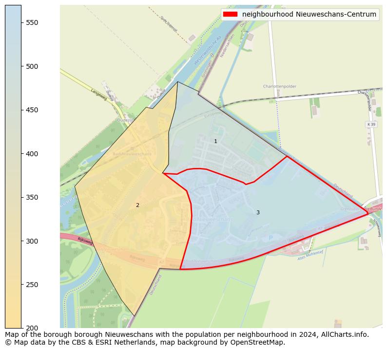 Image of the neighbourhood Nieuweschans-Centrum at the map. This image is used as introduction to this page. This page shows a lot of information about the population in the neighbourhood Nieuweschans-Centrum (such as the distribution by age groups of the residents, the composition of households, whether inhabitants are natives or Dutch with an immigration background, data about the houses (numbers, types, price development, use, type of property, ...) and more (car ownership, energy consumption, ...) based on open data from the Dutch Central Bureau of Statistics and various other sources!