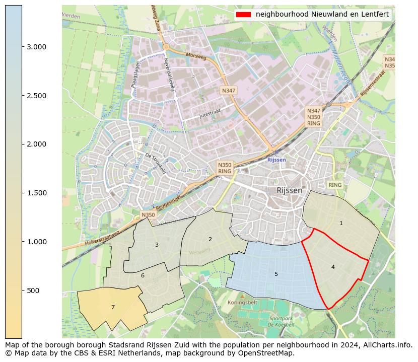 Image of the neighbourhood Nieuwland en Lentfert at the map. This image is used as introduction to this page. This page shows a lot of information about the population in the neighbourhood Nieuwland en Lentfert (such as the distribution by age groups of the residents, the composition of households, whether inhabitants are natives or Dutch with an immigration background, data about the houses (numbers, types, price development, use, type of property, ...) and more (car ownership, energy consumption, ...) based on open data from the Dutch Central Bureau of Statistics and various other sources!