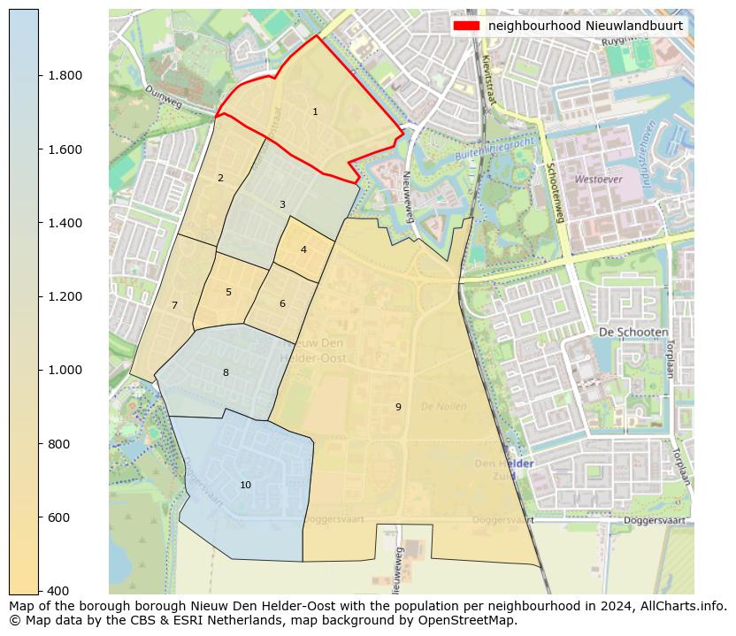 Image of the neighbourhood Nieuwlandbuurt at the map. This image is used as introduction to this page. This page shows a lot of information about the population in the neighbourhood Nieuwlandbuurt (such as the distribution by age groups of the residents, the composition of households, whether inhabitants are natives or Dutch with an immigration background, data about the houses (numbers, types, price development, use, type of property, ...) and more (car ownership, energy consumption, ...) based on open data from the Dutch Central Bureau of Statistics and various other sources!