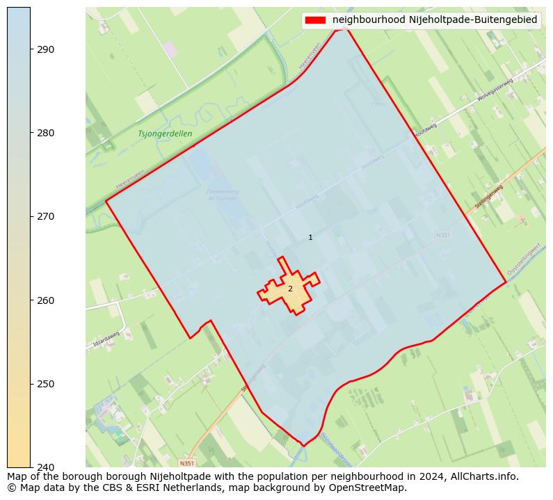 Image of the neighbourhood Nijeholtpade-Buitengebied at the map. This image is used as introduction to this page. This page shows a lot of information about the population in the neighbourhood Nijeholtpade-Buitengebied (such as the distribution by age groups of the residents, the composition of households, whether inhabitants are natives or Dutch with an immigration background, data about the houses (numbers, types, price development, use, type of property, ...) and more (car ownership, energy consumption, ...) based on open data from the Dutch Central Bureau of Statistics and various other sources!