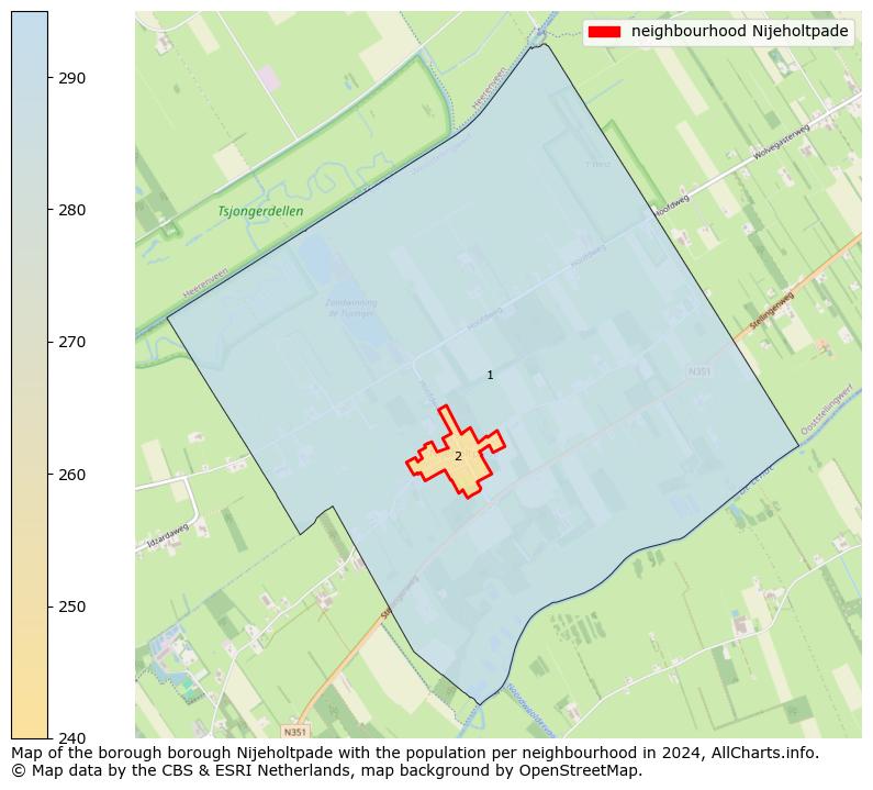 Image of the neighbourhood Nijeholtpade at the map. This image is used as introduction to this page. This page shows a lot of information about the population in the neighbourhood Nijeholtpade (such as the distribution by age groups of the residents, the composition of households, whether inhabitants are natives or Dutch with an immigration background, data about the houses (numbers, types, price development, use, type of property, ...) and more (car ownership, energy consumption, ...) based on open data from the Dutch Central Bureau of Statistics and various other sources!