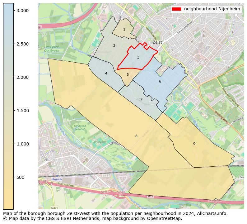 Image of the neighbourhood Nijenheim at the map. This image is used as introduction to this page. This page shows a lot of information about the population in the neighbourhood Nijenheim (such as the distribution by age groups of the residents, the composition of households, whether inhabitants are natives or Dutch with an immigration background, data about the houses (numbers, types, price development, use, type of property, ...) and more (car ownership, energy consumption, ...) based on open data from the Dutch Central Bureau of Statistics and various other sources!