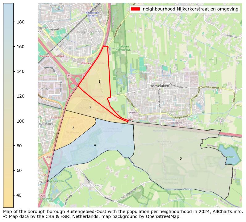 Image of the neighbourhood Nijkerkerstraat en omgeving at the map. This image is used as introduction to this page. This page shows a lot of information about the population in the neighbourhood Nijkerkerstraat en omgeving (such as the distribution by age groups of the residents, the composition of households, whether inhabitants are natives or Dutch with an immigration background, data about the houses (numbers, types, price development, use, type of property, ...) and more (car ownership, energy consumption, ...) based on open data from the Dutch Central Bureau of Statistics and various other sources!