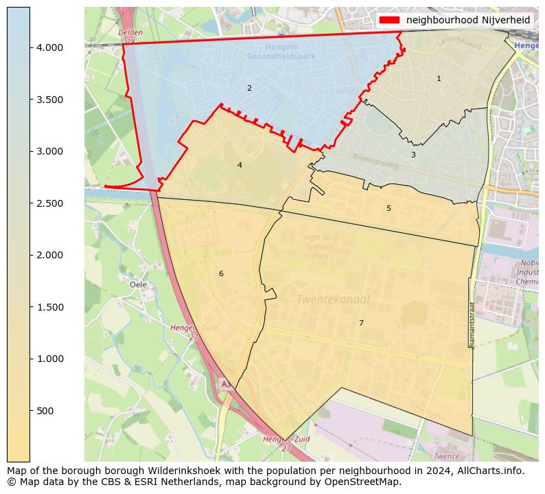 Image of the neighbourhood Nijverheid at the map. This image is used as introduction to this page. This page shows a lot of information about the population in the neighbourhood Nijverheid (such as the distribution by age groups of the residents, the composition of households, whether inhabitants are natives or Dutch with an immigration background, data about the houses (numbers, types, price development, use, type of property, ...) and more (car ownership, energy consumption, ...) based on open data from the Dutch Central Bureau of Statistics and various other sources!