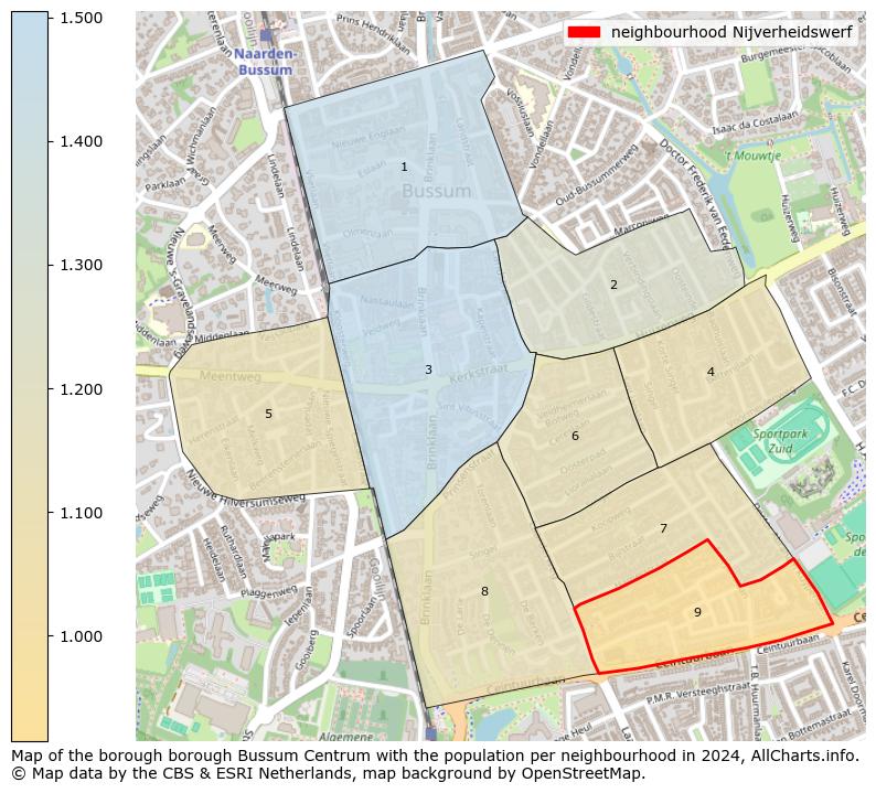 Image of the neighbourhood Nijverheidswerf at the map. This image is used as introduction to this page. This page shows a lot of information about the population in the neighbourhood Nijverheidswerf (such as the distribution by age groups of the residents, the composition of households, whether inhabitants are natives or Dutch with an immigration background, data about the houses (numbers, types, price development, use, type of property, ...) and more (car ownership, energy consumption, ...) based on open data from the Dutch Central Bureau of Statistics and various other sources!