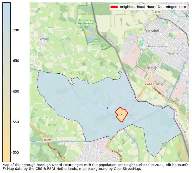 Image of the neighbourhood Noord Deurningen kern at the map. This image is used as introduction to this page. This page shows a lot of information about the population in the neighbourhood Noord Deurningen kern (such as the distribution by age groups of the residents, the composition of households, whether inhabitants are natives or Dutch with an immigration background, data about the houses (numbers, types, price development, use, type of property, ...) and more (car ownership, energy consumption, ...) based on open data from the Dutch Central Bureau of Statistics and various other sources!