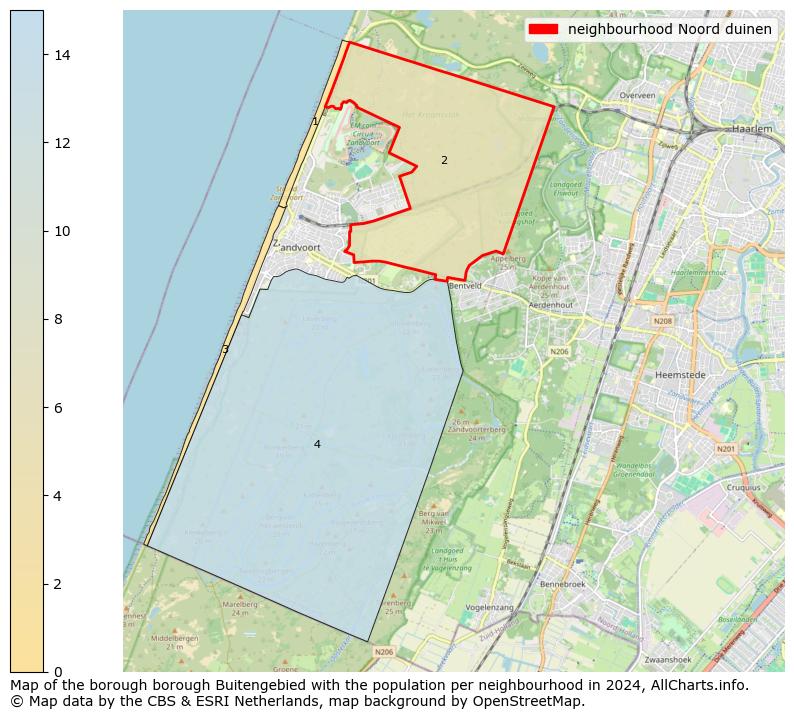 Image of the neighbourhood Noord duinen at the map. This image is used as introduction to this page. This page shows a lot of information about the population in the neighbourhood Noord duinen (such as the distribution by age groups of the residents, the composition of households, whether inhabitants are natives or Dutch with an immigration background, data about the houses (numbers, types, price development, use, type of property, ...) and more (car ownership, energy consumption, ...) based on open data from the Dutch Central Bureau of Statistics and various other sources!