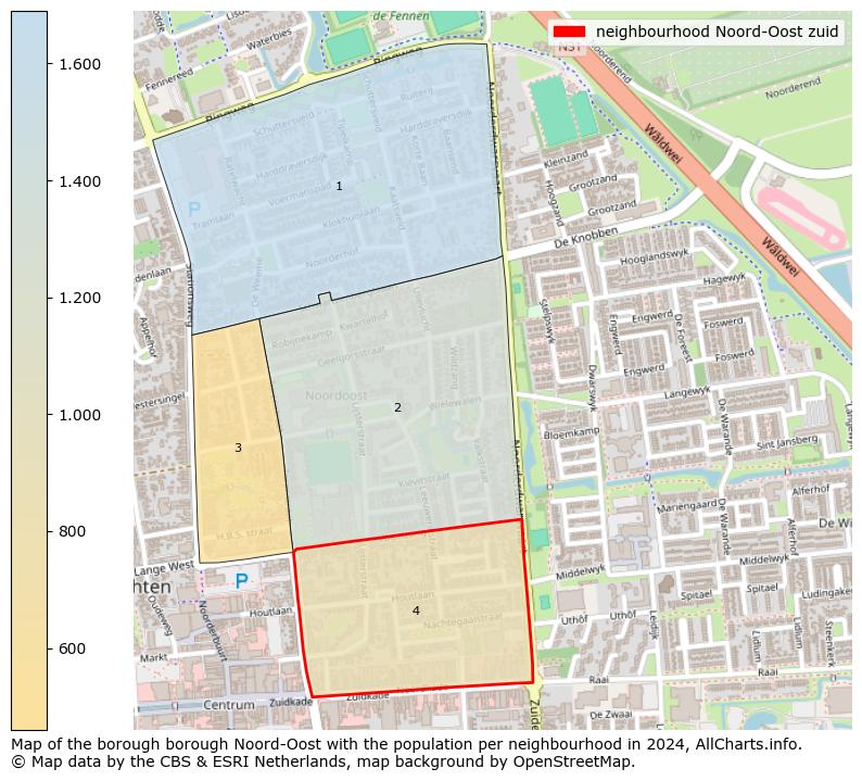 Image of the neighbourhood Noord-Oost zuid at the map. This image is used as introduction to this page. This page shows a lot of information about the population in the neighbourhood Noord-Oost zuid (such as the distribution by age groups of the residents, the composition of households, whether inhabitants are natives or Dutch with an immigration background, data about the houses (numbers, types, price development, use, type of property, ...) and more (car ownership, energy consumption, ...) based on open data from the Dutch Central Bureau of Statistics and various other sources!