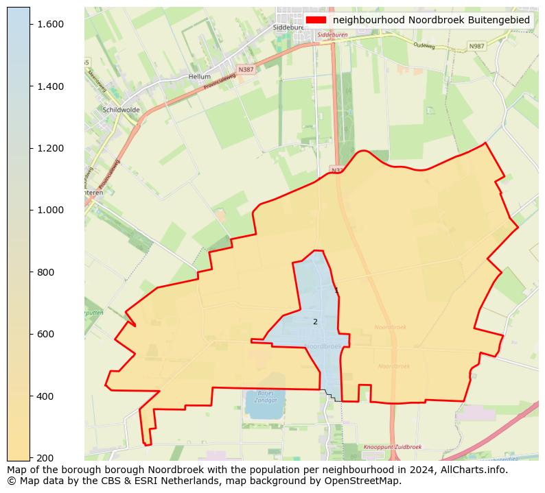 Image of the neighbourhood Noordbroek Buitengebied at the map. This image is used as introduction to this page. This page shows a lot of information about the population in the neighbourhood Noordbroek Buitengebied (such as the distribution by age groups of the residents, the composition of households, whether inhabitants are natives or Dutch with an immigration background, data about the houses (numbers, types, price development, use, type of property, ...) and more (car ownership, energy consumption, ...) based on open data from the Dutch Central Bureau of Statistics and various other sources!