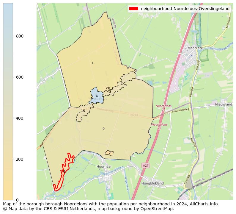 Image of the neighbourhood Noordeloos-Overslingeland at the map. This image is used as introduction to this page. This page shows a lot of information about the population in the neighbourhood Noordeloos-Overslingeland (such as the distribution by age groups of the residents, the composition of households, whether inhabitants are natives or Dutch with an immigration background, data about the houses (numbers, types, price development, use, type of property, ...) and more (car ownership, energy consumption, ...) based on open data from the Dutch Central Bureau of Statistics and various other sources!