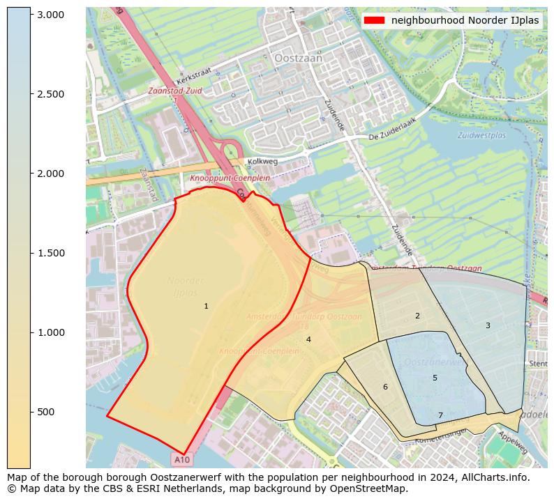 Image of the neighbourhood Noorder IJplas at the map. This image is used as introduction to this page. This page shows a lot of information about the population in the neighbourhood Noorder IJplas (such as the distribution by age groups of the residents, the composition of households, whether inhabitants are natives or Dutch with an immigration background, data about the houses (numbers, types, price development, use, type of property, ...) and more (car ownership, energy consumption, ...) based on open data from the Dutch Central Bureau of Statistics and various other sources!