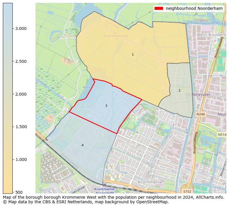 Image of the neighbourhood Noorderham at the map. This image is used as introduction to this page. This page shows a lot of information about the population in the neighbourhood Noorderham (such as the distribution by age groups of the residents, the composition of households, whether inhabitants are natives or Dutch with an immigration background, data about the houses (numbers, types, price development, use, type of property, ...) and more (car ownership, energy consumption, ...) based on open data from the Dutch Central Bureau of Statistics and various other sources!