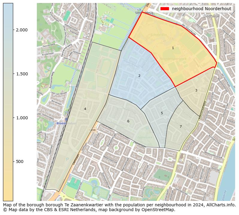 Image of the neighbourhood Noorderhout at the map. This image is used as introduction to this page. This page shows a lot of information about the population in the neighbourhood Noorderhout (such as the distribution by age groups of the residents, the composition of households, whether inhabitants are natives or Dutch with an immigration background, data about the houses (numbers, types, price development, use, type of property, ...) and more (car ownership, energy consumption, ...) based on open data from the Dutch Central Bureau of Statistics and various other sources!