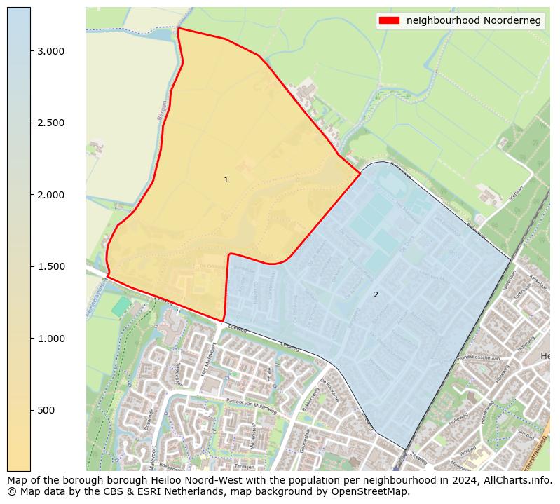 Image of the neighbourhood Noorderneg at the map. This image is used as introduction to this page. This page shows a lot of information about the population in the neighbourhood Noorderneg (such as the distribution by age groups of the residents, the composition of households, whether inhabitants are natives or Dutch with an immigration background, data about the houses (numbers, types, price development, use, type of property, ...) and more (car ownership, energy consumption, ...) based on open data from the Dutch Central Bureau of Statistics and various other sources!