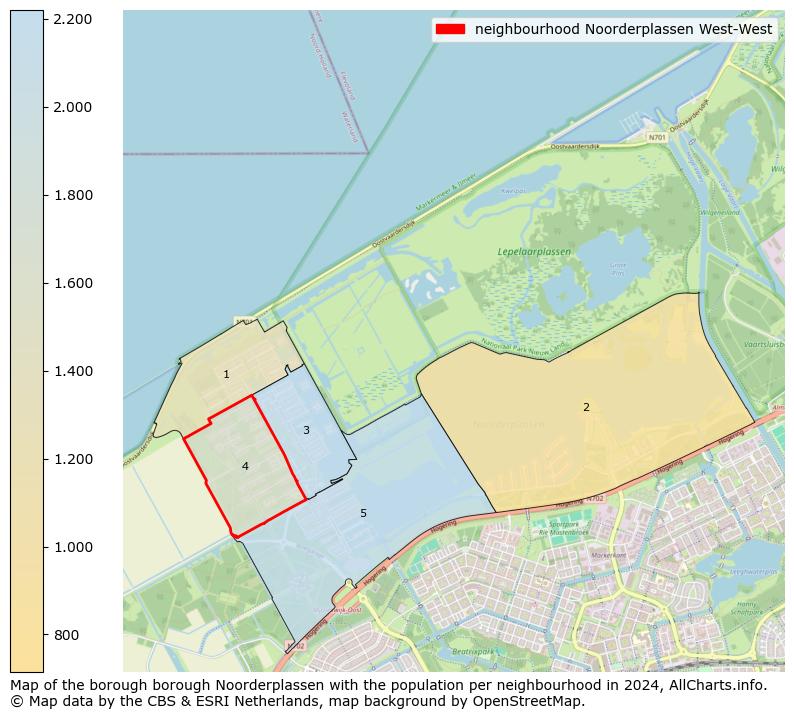 Image of the neighbourhood Noorderplassen West-West at the map. This image is used as introduction to this page. This page shows a lot of information about the population in the neighbourhood Noorderplassen West-West (such as the distribution by age groups of the residents, the composition of households, whether inhabitants are natives or Dutch with an immigration background, data about the houses (numbers, types, price development, use, type of property, ...) and more (car ownership, energy consumption, ...) based on open data from the Dutch Central Bureau of Statistics and various other sources!