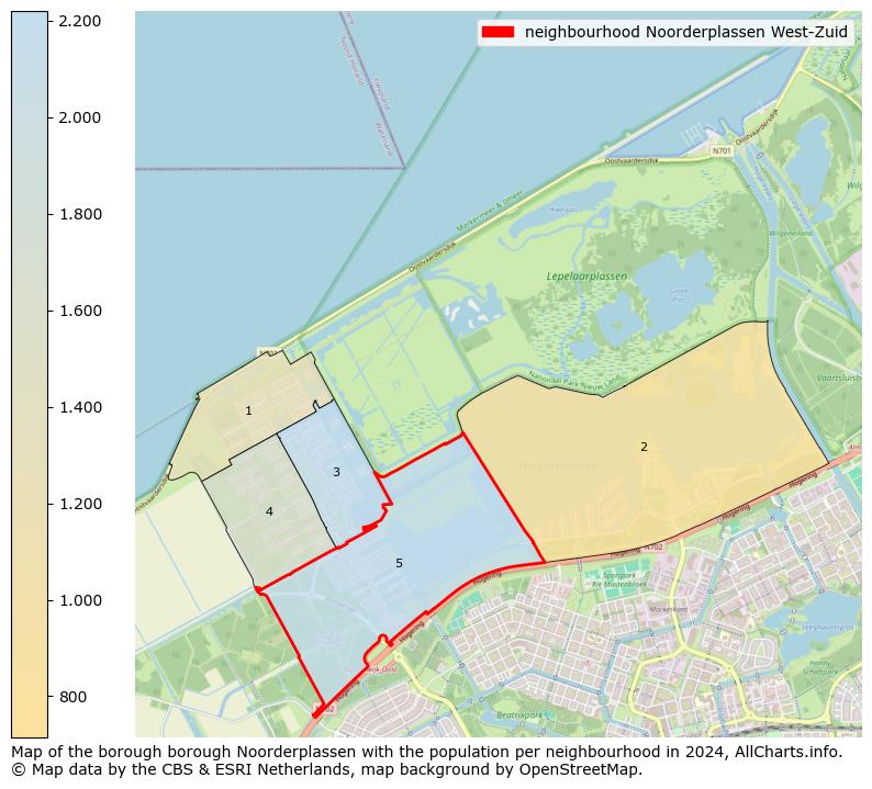 Image of the neighbourhood Noorderplassen West-Zuid at the map. This image is used as introduction to this page. This page shows a lot of information about the population in the neighbourhood Noorderplassen West-Zuid (such as the distribution by age groups of the residents, the composition of households, whether inhabitants are natives or Dutch with an immigration background, data about the houses (numbers, types, price development, use, type of property, ...) and more (car ownership, energy consumption, ...) based on open data from the Dutch Central Bureau of Statistics and various other sources!