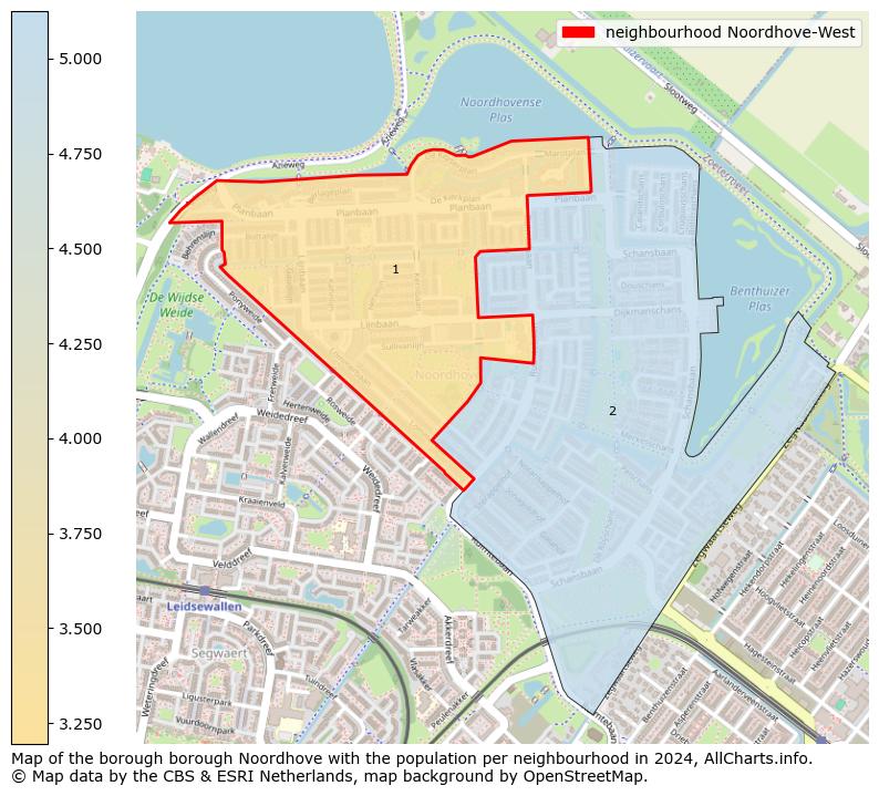 Image of the neighbourhood Noordhove-West at the map. This image is used as introduction to this page. This page shows a lot of information about the population in the neighbourhood Noordhove-West (such as the distribution by age groups of the residents, the composition of households, whether inhabitants are natives or Dutch with an immigration background, data about the houses (numbers, types, price development, use, type of property, ...) and more (car ownership, energy consumption, ...) based on open data from the Dutch Central Bureau of Statistics and various other sources!