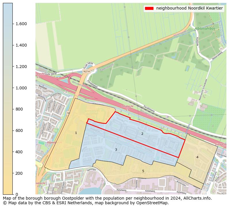 Image of the neighbourhood Noordkil Kwartier at the map. This image is used as introduction to this page. This page shows a lot of information about the population in the neighbourhood Noordkil Kwartier (such as the distribution by age groups of the residents, the composition of households, whether inhabitants are natives or Dutch with an immigration background, data about the houses (numbers, types, price development, use, type of property, ...) and more (car ownership, energy consumption, ...) based on open data from the Dutch Central Bureau of Statistics and various other sources!