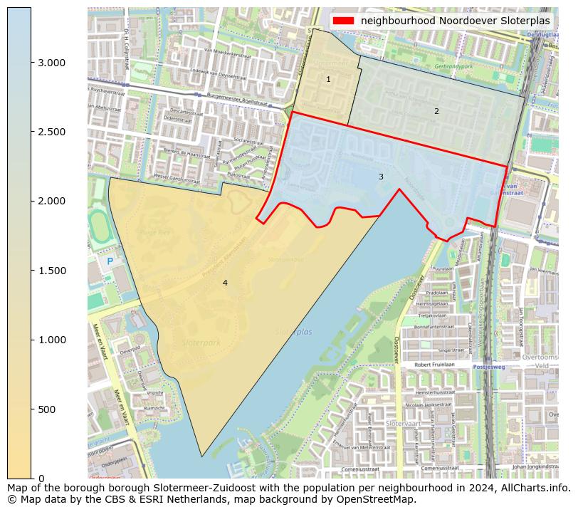 Image of the neighbourhood Noordoever Sloterplas at the map. This image is used as introduction to this page. This page shows a lot of information about the population in the neighbourhood Noordoever Sloterplas (such as the distribution by age groups of the residents, the composition of households, whether inhabitants are natives or Dutch with an immigration background, data about the houses (numbers, types, price development, use, type of property, ...) and more (car ownership, energy consumption, ...) based on open data from the Dutch Central Bureau of Statistics and various other sources!