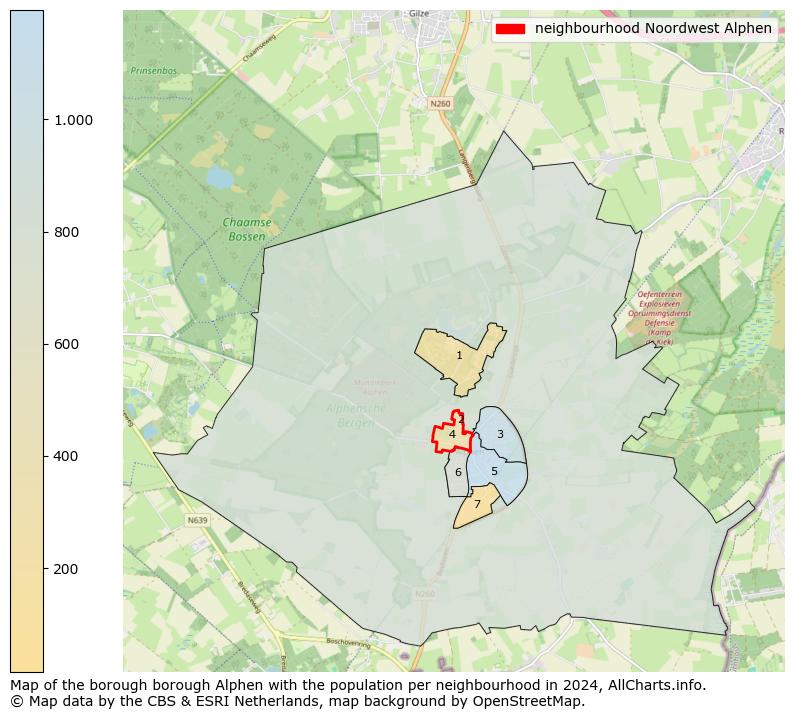 Image of the neighbourhood Noordwest Alphen at the map. This image is used as introduction to this page. This page shows a lot of information about the population in the neighbourhood Noordwest Alphen (such as the distribution by age groups of the residents, the composition of households, whether inhabitants are natives or Dutch with an immigration background, data about the houses (numbers, types, price development, use, type of property, ...) and more (car ownership, energy consumption, ...) based on open data from the Dutch Central Bureau of Statistics and various other sources!