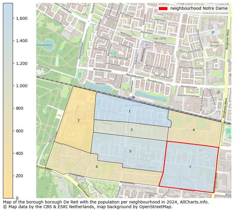 Image of the neighbourhood Notre Dame at the map. This image is used as introduction to this page. This page shows a lot of information about the population in the neighbourhood Notre Dame (such as the distribution by age groups of the residents, the composition of households, whether inhabitants are natives or Dutch with an immigration background, data about the houses (numbers, types, price development, use, type of property, ...) and more (car ownership, energy consumption, ...) based on open data from the Dutch Central Bureau of Statistics and various other sources!