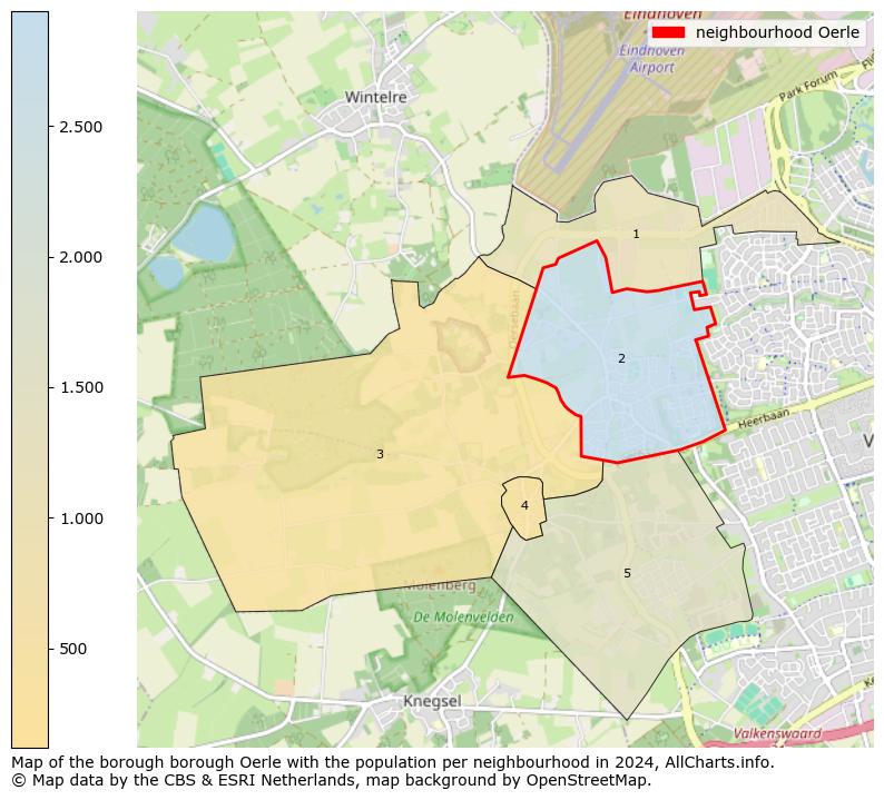 Image of the neighbourhood Oerle at the map. This image is used as introduction to this page. This page shows a lot of information about the population in the neighbourhood Oerle (such as the distribution by age groups of the residents, the composition of households, whether inhabitants are natives or Dutch with an immigration background, data about the houses (numbers, types, price development, use, type of property, ...) and more (car ownership, energy consumption, ...) based on open data from the Dutch Central Bureau of Statistics and various other sources!