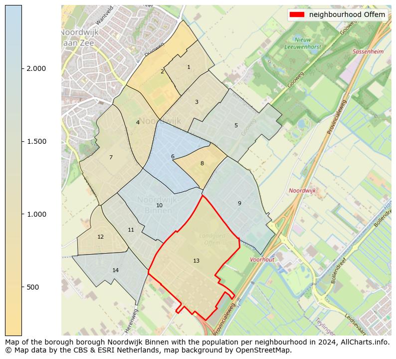 Image of the neighbourhood Offem at the map. This image is used as introduction to this page. This page shows a lot of information about the population in the neighbourhood Offem (such as the distribution by age groups of the residents, the composition of households, whether inhabitants are natives or Dutch with an immigration background, data about the houses (numbers, types, price development, use, type of property, ...) and more (car ownership, energy consumption, ...) based on open data from the Dutch Central Bureau of Statistics and various other sources!