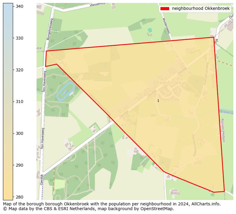 Image of the neighbourhood Okkenbroek at the map. This image is used as introduction to this page. This page shows a lot of information about the population in the neighbourhood Okkenbroek (such as the distribution by age groups of the residents, the composition of households, whether inhabitants are natives or Dutch with an immigration background, data about the houses (numbers, types, price development, use, type of property, ...) and more (car ownership, energy consumption, ...) based on open data from the Dutch Central Bureau of Statistics and various other sources!