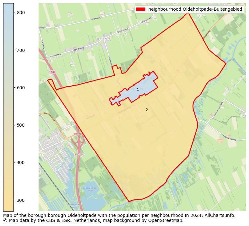 Image of the neighbourhood Oldeholtpade-Buitengebied at the map. This image is used as introduction to this page. This page shows a lot of information about the population in the neighbourhood Oldeholtpade-Buitengebied (such as the distribution by age groups of the residents, the composition of households, whether inhabitants are natives or Dutch with an immigration background, data about the houses (numbers, types, price development, use, type of property, ...) and more (car ownership, energy consumption, ...) based on open data from the Dutch Central Bureau of Statistics and various other sources!