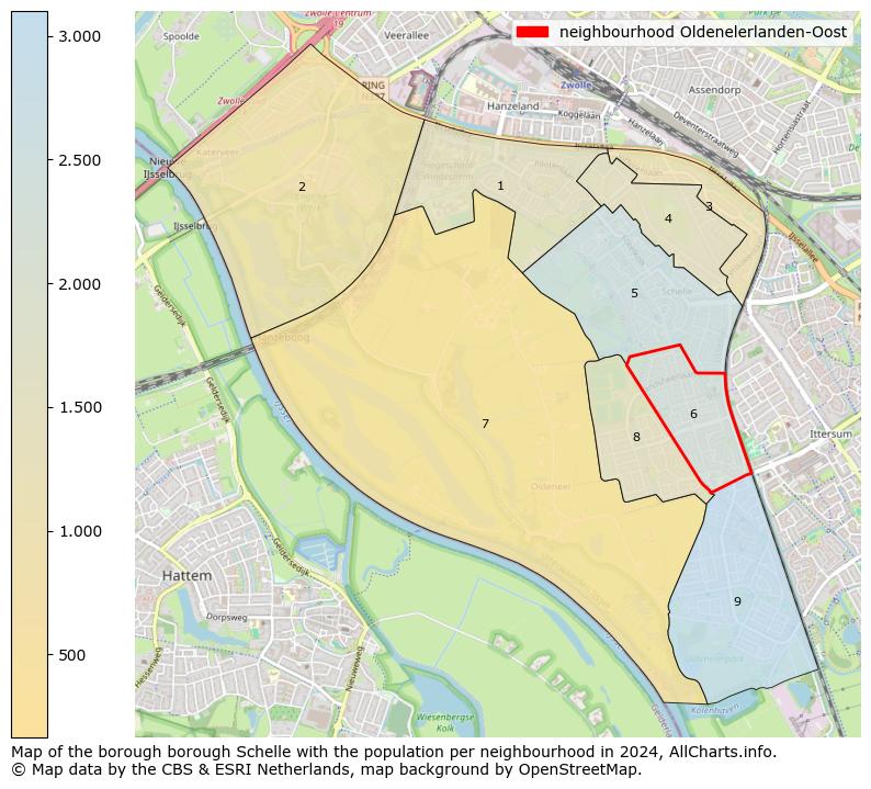 Image of the neighbourhood Oldenelerlanden-Oost at the map. This image is used as introduction to this page. This page shows a lot of information about the population in the neighbourhood Oldenelerlanden-Oost (such as the distribution by age groups of the residents, the composition of households, whether inhabitants are natives or Dutch with an immigration background, data about the houses (numbers, types, price development, use, type of property, ...) and more (car ownership, energy consumption, ...) based on open data from the Dutch Central Bureau of Statistics and various other sources!