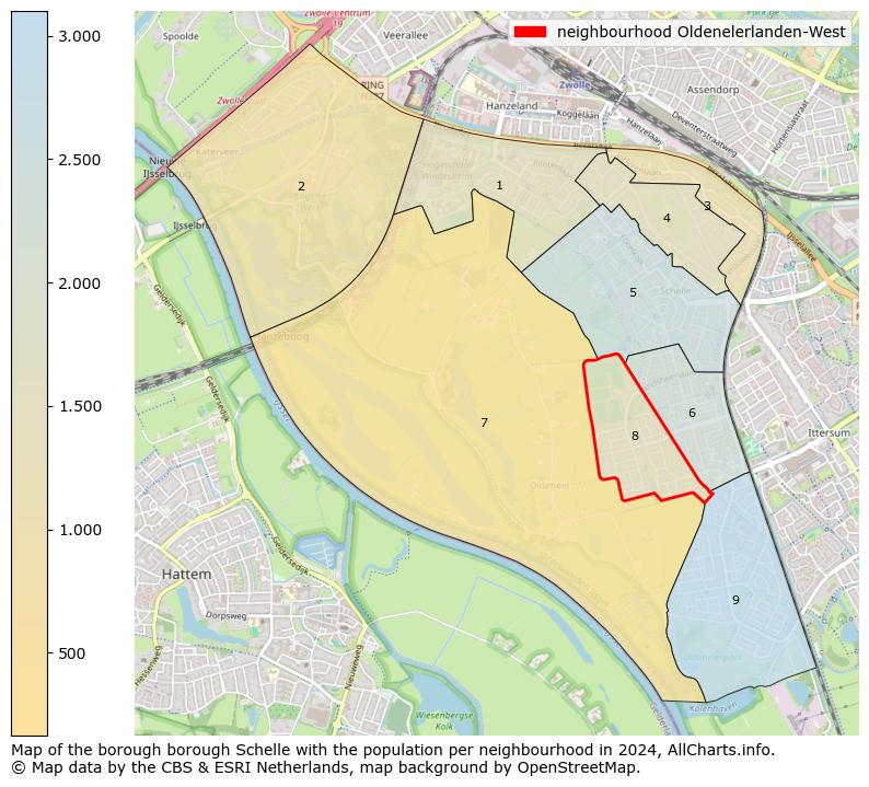 Image of the neighbourhood Oldenelerlanden-West at the map. This image is used as introduction to this page. This page shows a lot of information about the population in the neighbourhood Oldenelerlanden-West (such as the distribution by age groups of the residents, the composition of households, whether inhabitants are natives or Dutch with an immigration background, data about the houses (numbers, types, price development, use, type of property, ...) and more (car ownership, energy consumption, ...) based on open data from the Dutch Central Bureau of Statistics and various other sources!