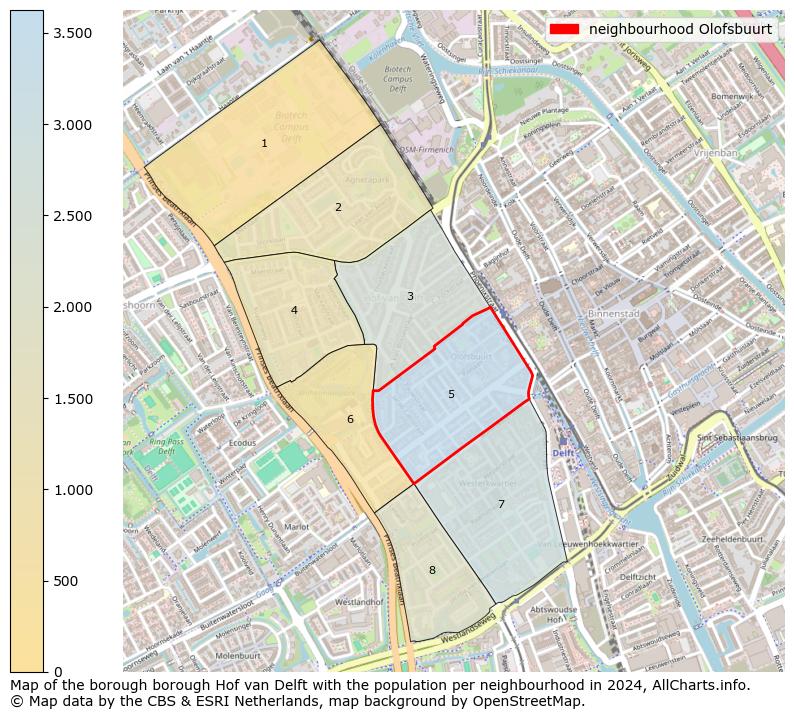 Image of the neighbourhood Olofsbuurt at the map. This image is used as introduction to this page. This page shows a lot of information about the population in the neighbourhood Olofsbuurt (such as the distribution by age groups of the residents, the composition of households, whether inhabitants are natives or Dutch with an immigration background, data about the houses (numbers, types, price development, use, type of property, ...) and more (car ownership, energy consumption, ...) based on open data from the Dutch Central Bureau of Statistics and various other sources!